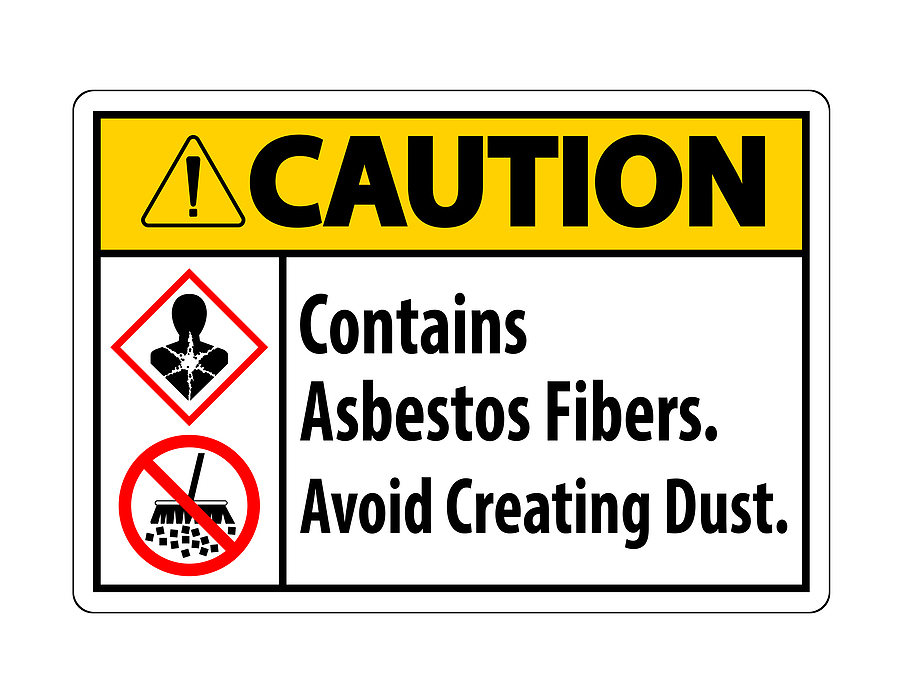 It’s not `beware’ but `be aware’ when it comes to asbestos! Image