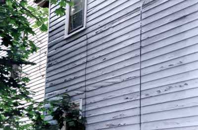 warped siding